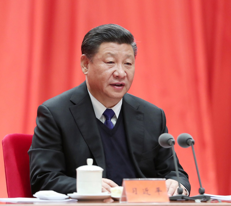 1月11日，中共中央總書記、國家主席、中央軍委主席習近平在中國共產黨第十九屆中央紀律檢查委員會第二次全體會議上發(fā)表重要講話。